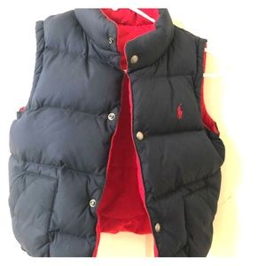 Ralph Lauren Polo Kid’s reversible Puffer Vest